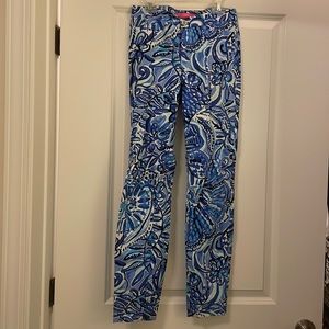 Lilly Pulitzer, Blue Pant, 00